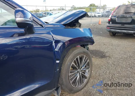 2025 Toyota Grand Highlander Hybrid Platinum Max из США, поврежденный, VIN 5TDADAB57SS012055